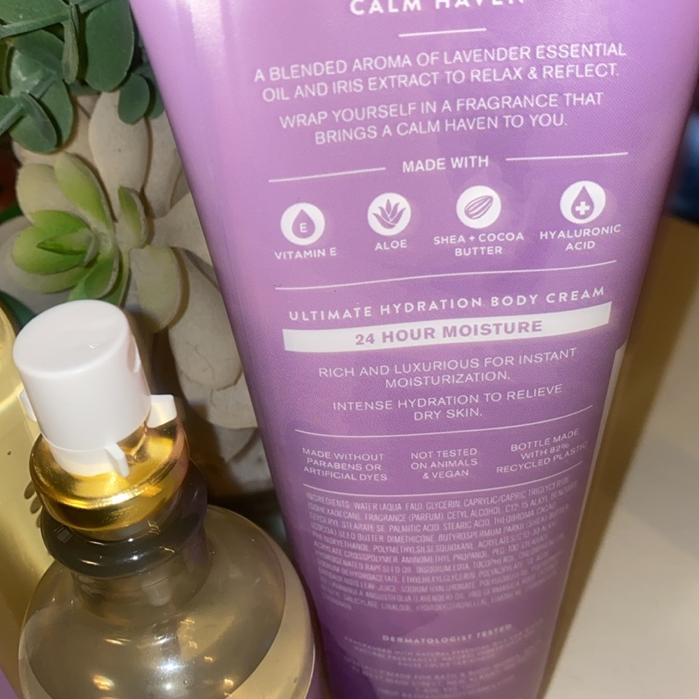 Bath and Bodyworks Aromatherapy Calm Haven Lavender and Iris Gift Set - Picture 4 of 4